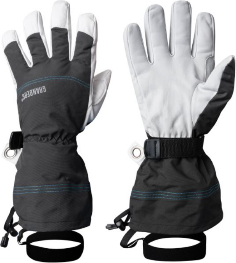 Varme Alpine Skihansker – Vannavstøtende, Høy Slitestyrke (113.4270-6, Grå/hvit, 3 Par, størrelse-6)