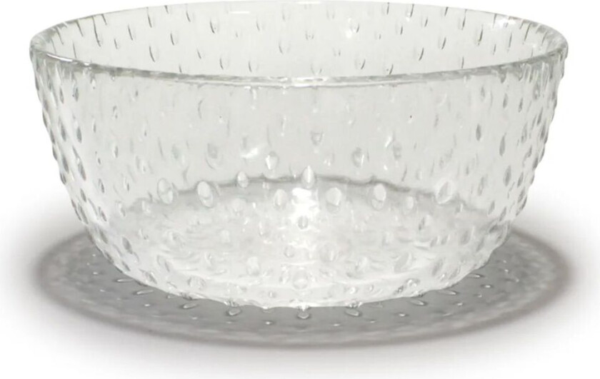 Aida Raw glassskål Ø14 cm Klar