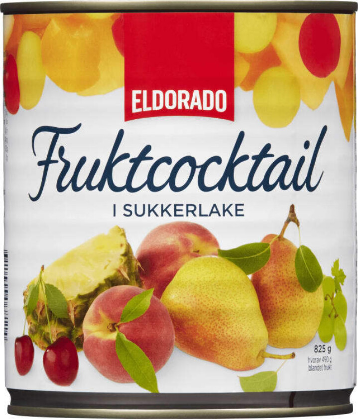 Fruktcocktail i Lake 825g boks