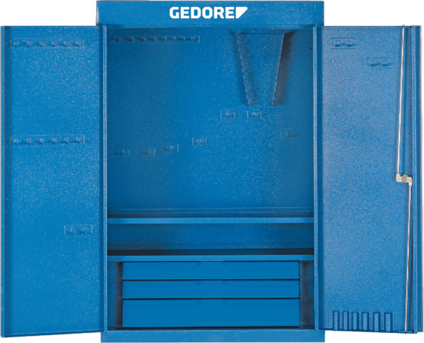 Blue Line, 1400 L, tomt verktøyskap, 970x650x250 mm, 1 stk., SGD-6612600
