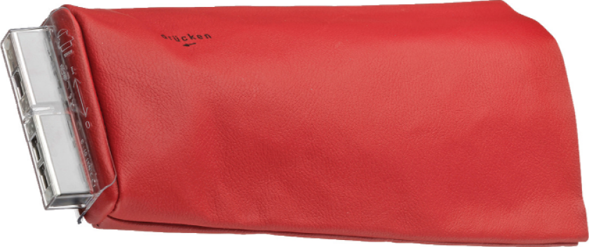 Blue Line, V 915, NH-Fuse-innføringshanske med erme, rød, 1 stk., SGD-2661314