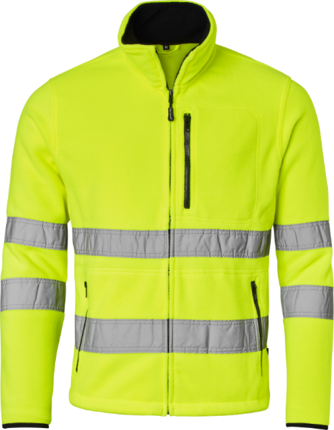 4642 Fleece Hi-Vis – Høy Synlighet, Komfort(1000924, Fluorescerende gul, Unisex, 1 Stykk, størrelse-XS)