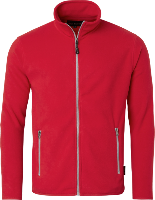 154 Fleece – Optimal Komfort, Varme(1000718, rød, Unisex, 1 Stykk, størrelse-S)