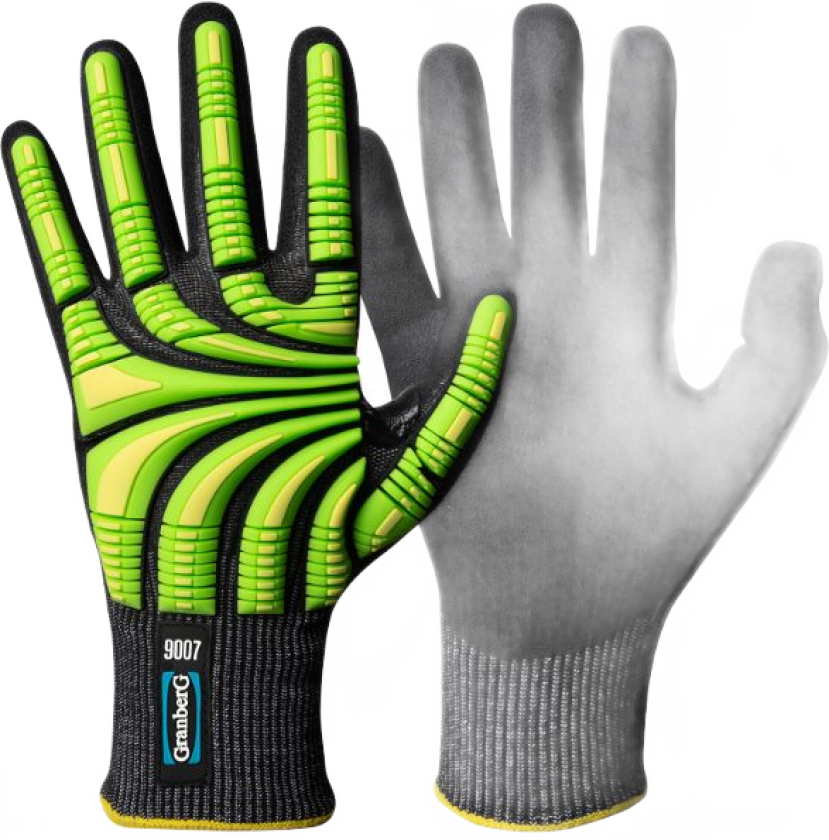 Hanske cut5 impact nitril str 8