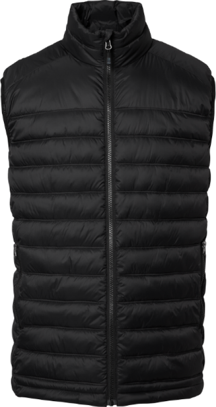 Alve Vest – Lettvektsdesign, Miljøvennlig(1000367, Svart, Herre, 1 stykke vest, størrelse-XL)