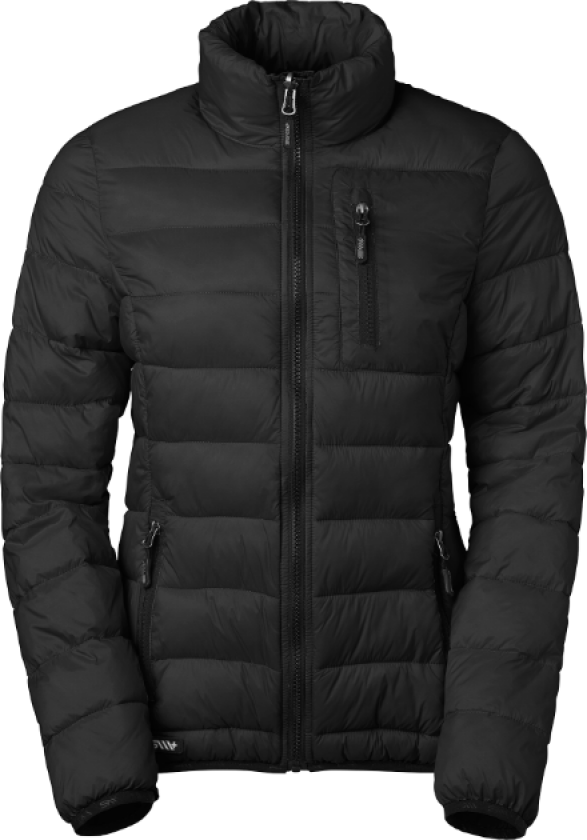 Alma Jakke – Lettvekts, Padded(1000360, Svart, Dame, 1 stykke jakke, størrelse-L)
