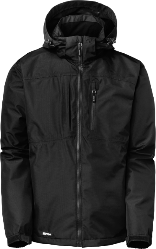 Ames Shell Jacket – Vannavstøtende, slitesterk(1000356, Svart, Herre, 1 stykke jakke, størrelse-5XL)