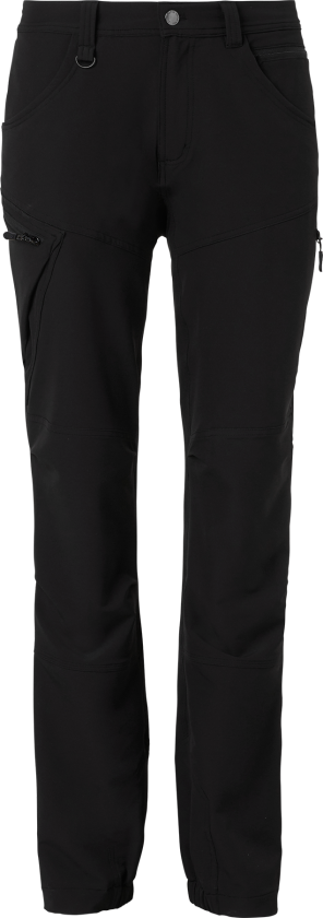 Wega Trousers – Optimal Bevegelsesfrihet(1000376, Svart, Dame, 1 stykke bukser, størrelse-42L)