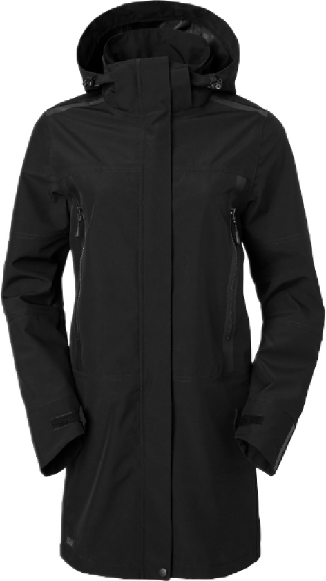 Alma Parka W – Vannavstøtende, slitesterk(1000364, Svart, Dame, 1 stykke parka, størrelse-XS)