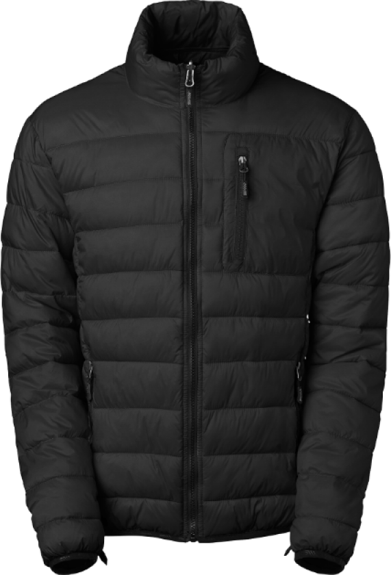 Ames Jakke – Lettvekts, Komfortabel(1000358, Svart, Herre, 1 stykke jakke, størrelse-S)