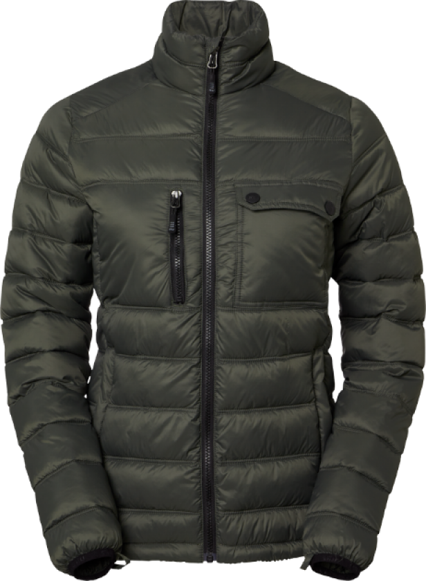 Amy Jakke – Lettvekts, Miljøvennlig(1000366, Oliven, Dame, 1 stykke jakke, størrelse-XXL)