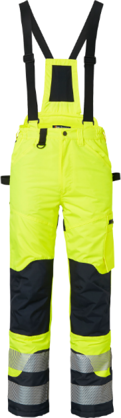 121 Vinterbukser – Vann- og vindtett(1000685, Fluorescerende gul/marine, Unisex, 1 Stykk, størrelse-3XL)