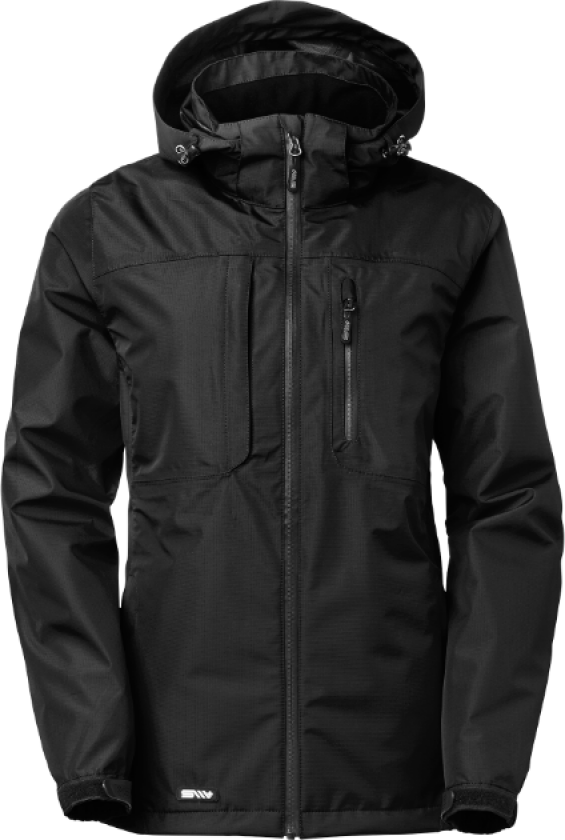Alma Shell Jacket – Vannavstøtende, Pustende(1000357, Svart, Dame, 1 stykke jakke, størrelse-4XL)