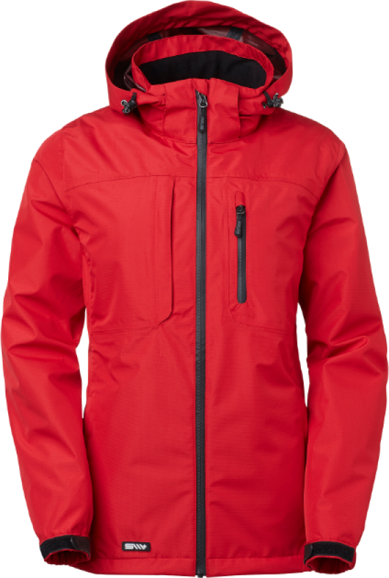 Alma Shell Jacket – Vannavstøtende, Pustende(1000357, rød, Dame, 1 stykke jakke, størrelse-XXL)
