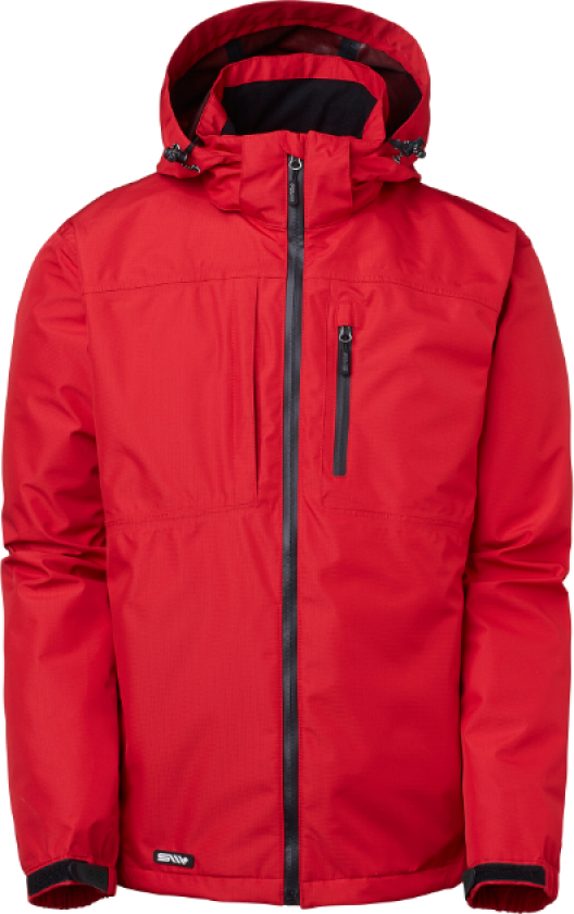 Ames Shell Jacket – Vannavstøtende, slitesterk(1000356, rød, Herre, 1 stykke jakke, størrelse-S)
