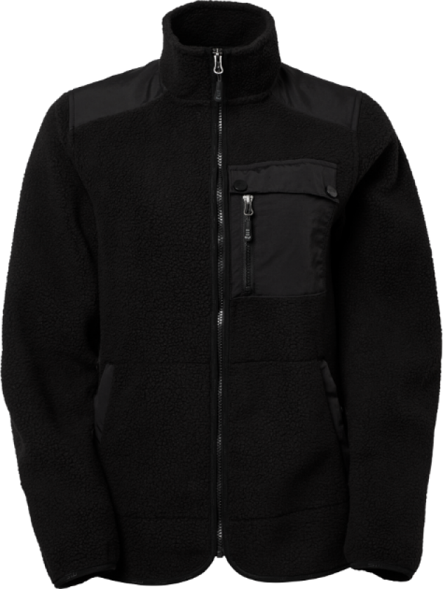 Polly Fleece – Komfortabel og Stilig(1000333, Svart, Dame, 1 stykke jakke, størrelse-XL)