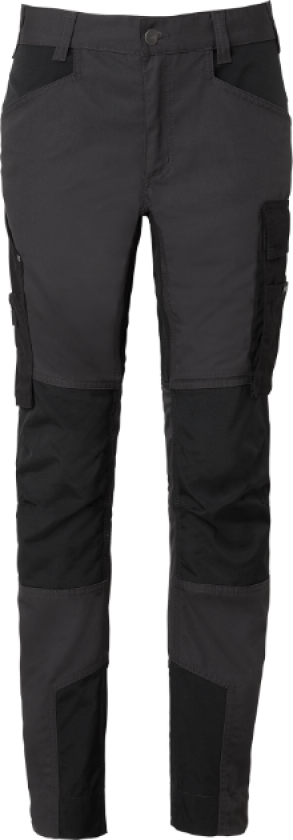 Cora Trousers – Moderne Passform, Høy Slitestyrke(1000382, Mørk grå, Dame, 1 stykke bukser, størrelse-42)