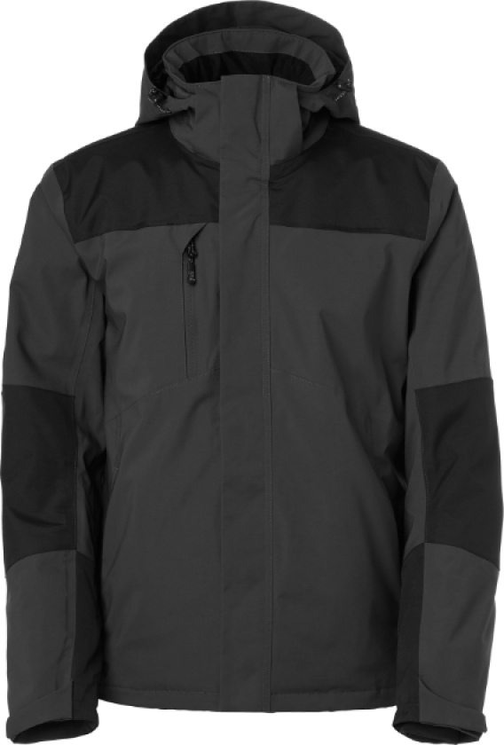 Alex Jakke – Vannavstøtende, Pustende(1000369, Mørk grå, Herre, 1 stykke jakke, størrelse-4XL)
