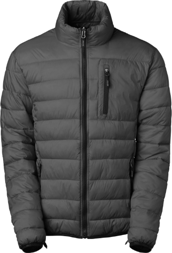 Ames Jakke – Lettvekts, Komfortabel(1000358, Grafitt, Herre, 1 stykke jakke, størrelse-3XL)