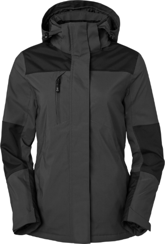 Allie Jacket – Vannavstøtende, Pustende(1000370, Mørk grå, Dame, 1 stykke jakke, størrelse-L)