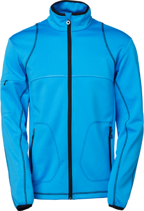 Sidney Fleece – Komfortabel, funksjonell(1000336, Lyseblå, Herre, 1 stykke jakke, størrelse-M)