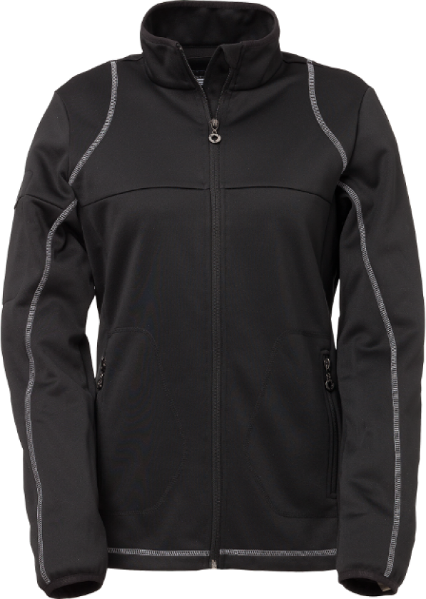 Somers Fleece – Slim Fit, Komfortabel(1000337, Svart, Dame, 1 stykke jakke, størrelse-XS)