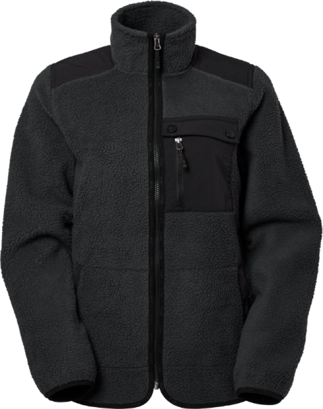 Polly Fleece – Komfortabel og Stilig(1000333, Mørk grå, Dame, 1 stykke jakke, størrelse-XS)