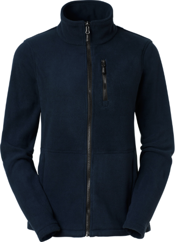 Alma Fleece Jakke – Slim Fit, Allsidig(1000330, Marine, Dame, 1 stykke jakke, størrelse-3XL)