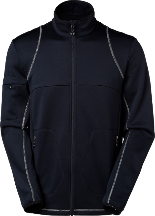 Sidney Fleece – Komfortabel, funksjonell(1000336, Marine, Herre, 1 stykke jakke, størrelse-4XL)