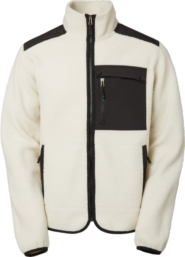Paul Fleece – Komfortabel og Slitesterk(1000332, Off White, Herre, 1 stykke jakke, størrelse-XL)