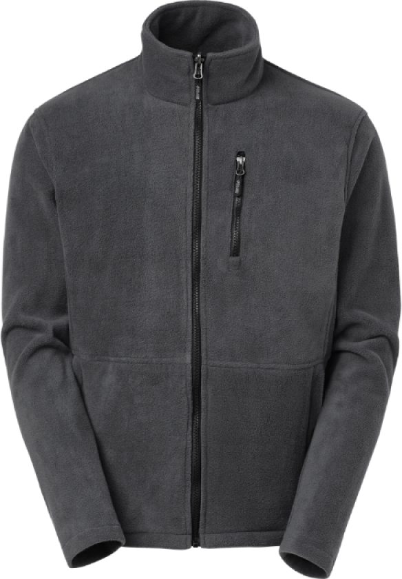 Ames Fleece – Allsidig og Komfortabel(1000329, Grafitt, Herre, 1 stykke jakke, størrelse-S)