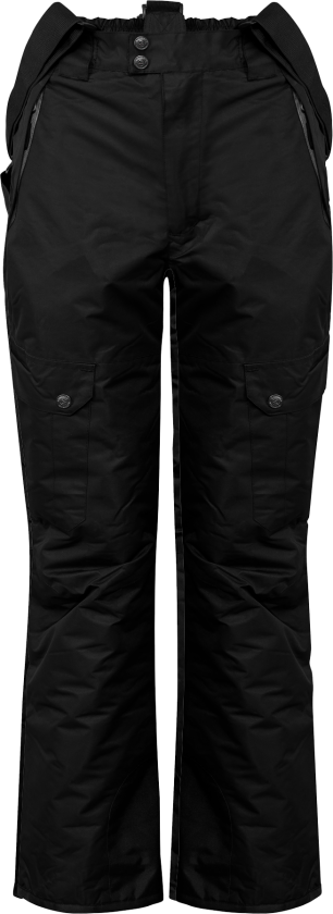 Skibukser – Lett Polstret & Vanntett(1000754, Svart, Herre, 1 stykke bukser, størrelse-M)