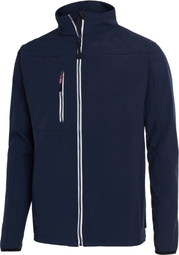Delgado Softshell – Vind- og vannavstøtende(1000809, Marine, Herre, 1 stykke jakke, størrelse-M)