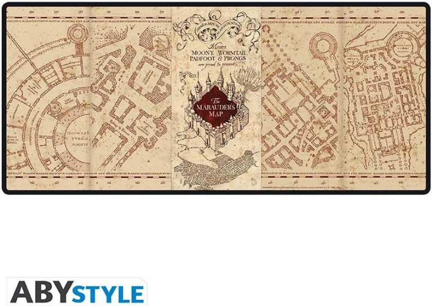 HARRY POTTER  - Mousepad XXL - The Marauder's Map