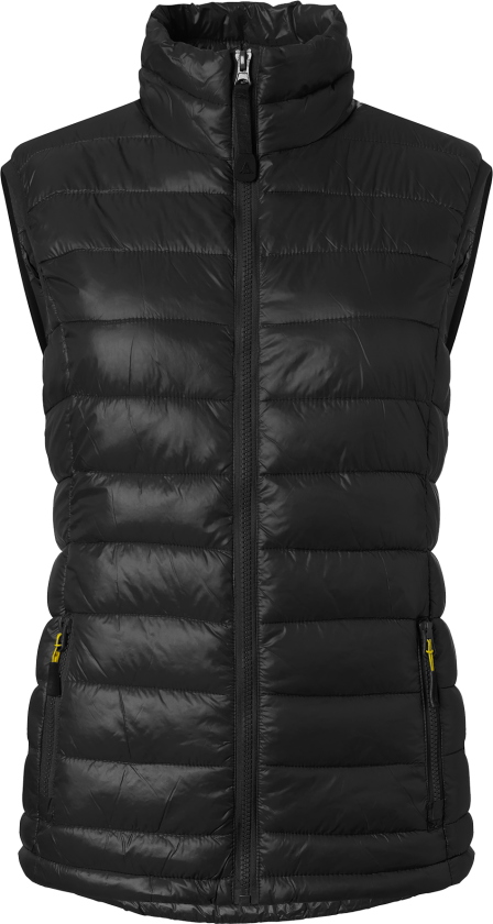 Vest – Lett Polstret Og Praktisk(1000770, Svart, Dame, 1 stykke vest, størrelse-38)