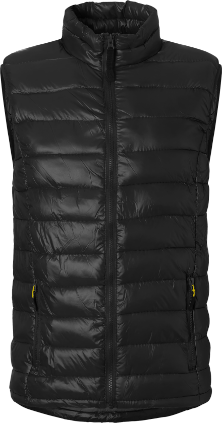Walker Vest – Lett Polstret(1000769, Svart, Herre, 1 stykke vest, størrelse-XXL)