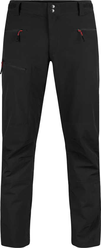 Stevens Pants – Vindtett & Vannavstøtende(1000805, Svart, Herre, 1 stykke bukser, størrelse-L)