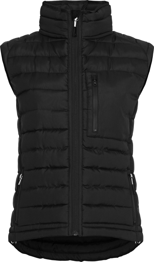 Garcia Vest – Vindtett & PFC-Fri(1000782, Svart, Dame, 1 stykke vest, størrelse-42)