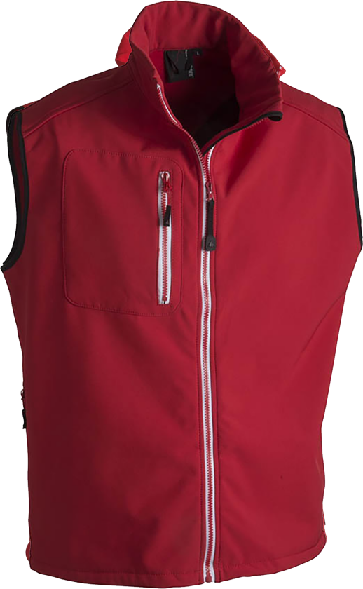Roy Vest – Vind- Og Vannavstøtende(1000801, rød, Herre, 1 stykke vest, størrelse-3XL)
