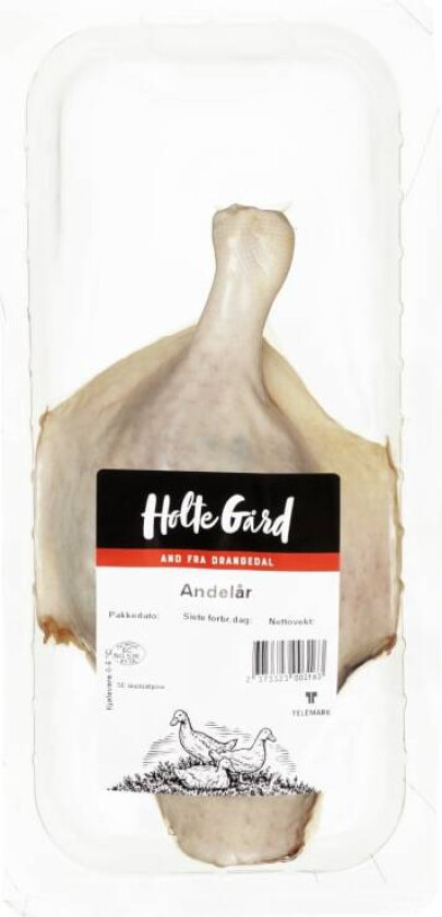 And Lår Fersk Ca300g Holte