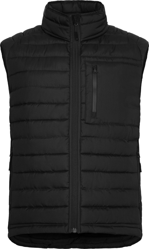 Garcia Vest – Vann‑ & Vindavstøtende(1000781, Svart, Herre, 1 stykke vest, størrelse-M)