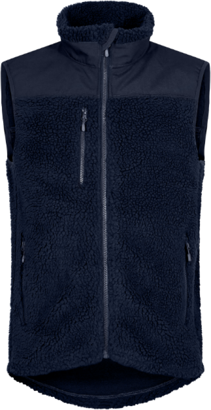 Norgay Vest – Resirkulert Fleece(1000762, Marine, Unisex, 1 stykke vest, størrelse-L)