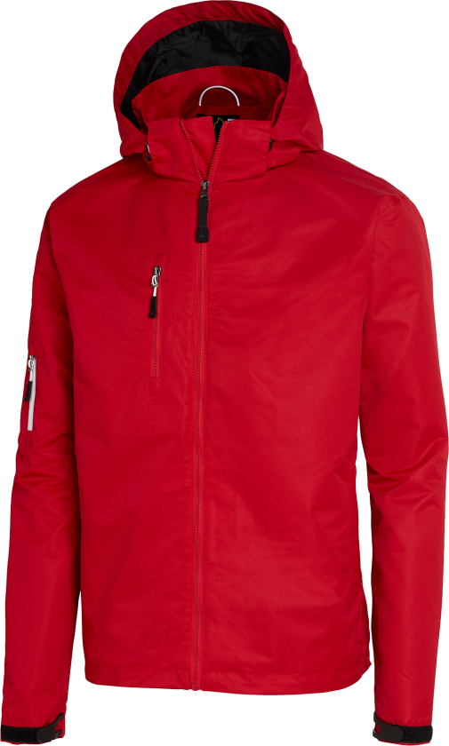 Barber Jacket – Vanntett & Vindtett(1000794, rød, Herre, 1 stykke jakke, størrelse-L)