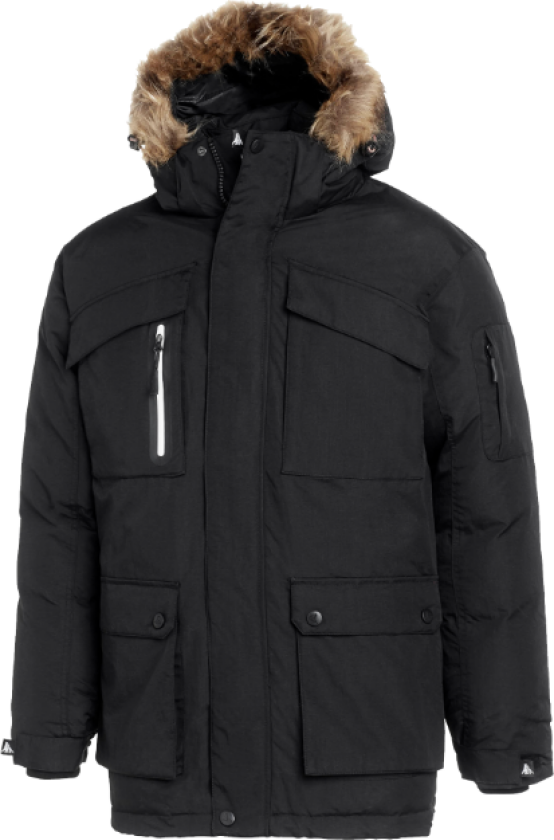 Parka – Vindtett/Vannavstøtende(1000746, Svart, Unisex, 1 stykke jakke, størrelse-XS)