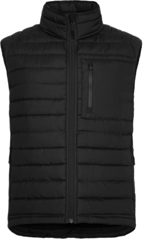 Garcia Vest – Vannavstøtende(1000781, Svart, Herre, 1 stykke vest, størrelse-XS)