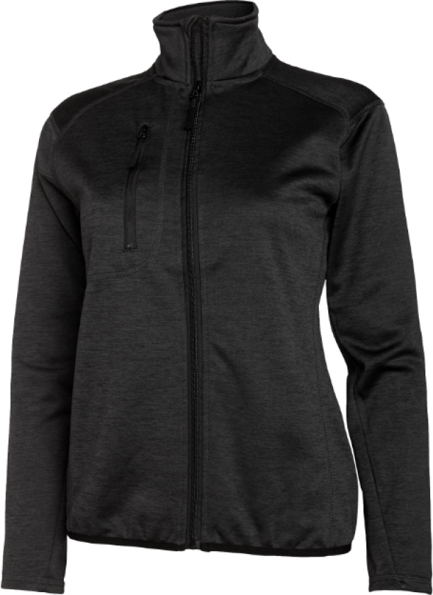 Fleecejakke – Fleksibel Komfort(1000760, Svart, Dame, 1 stykke jakke, størrelse-36)