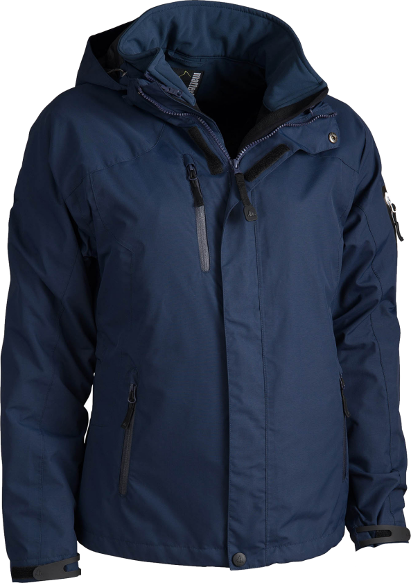Smythe Jacket – 3-i-1 Beskyttelse(1000807, Marine, Herre, 1 stykke jakke, størrelse-S)