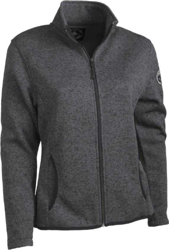 Fleece – Varm & Fleksibel(1000745, Mørk grå, Dame, 1 stykke jakke, størrelse-40)