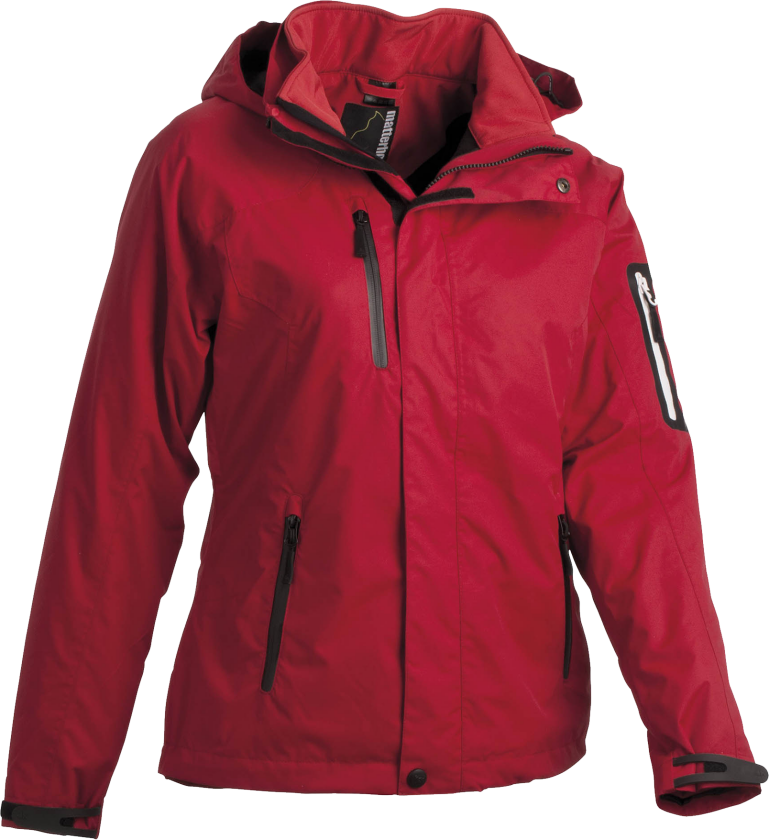 Smythe Jacket – 3-i-1 Beskyttelse(1000807, rød, Herre, 1 stykke jakke, størrelse-L)