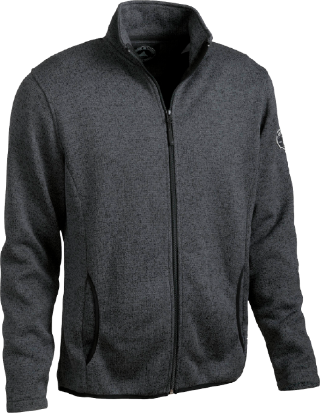 Almer Fleece – Varm Og Fleksibel(1000742, Mørk grå, Herre, 1 stykke jakke, størrelse-XL)